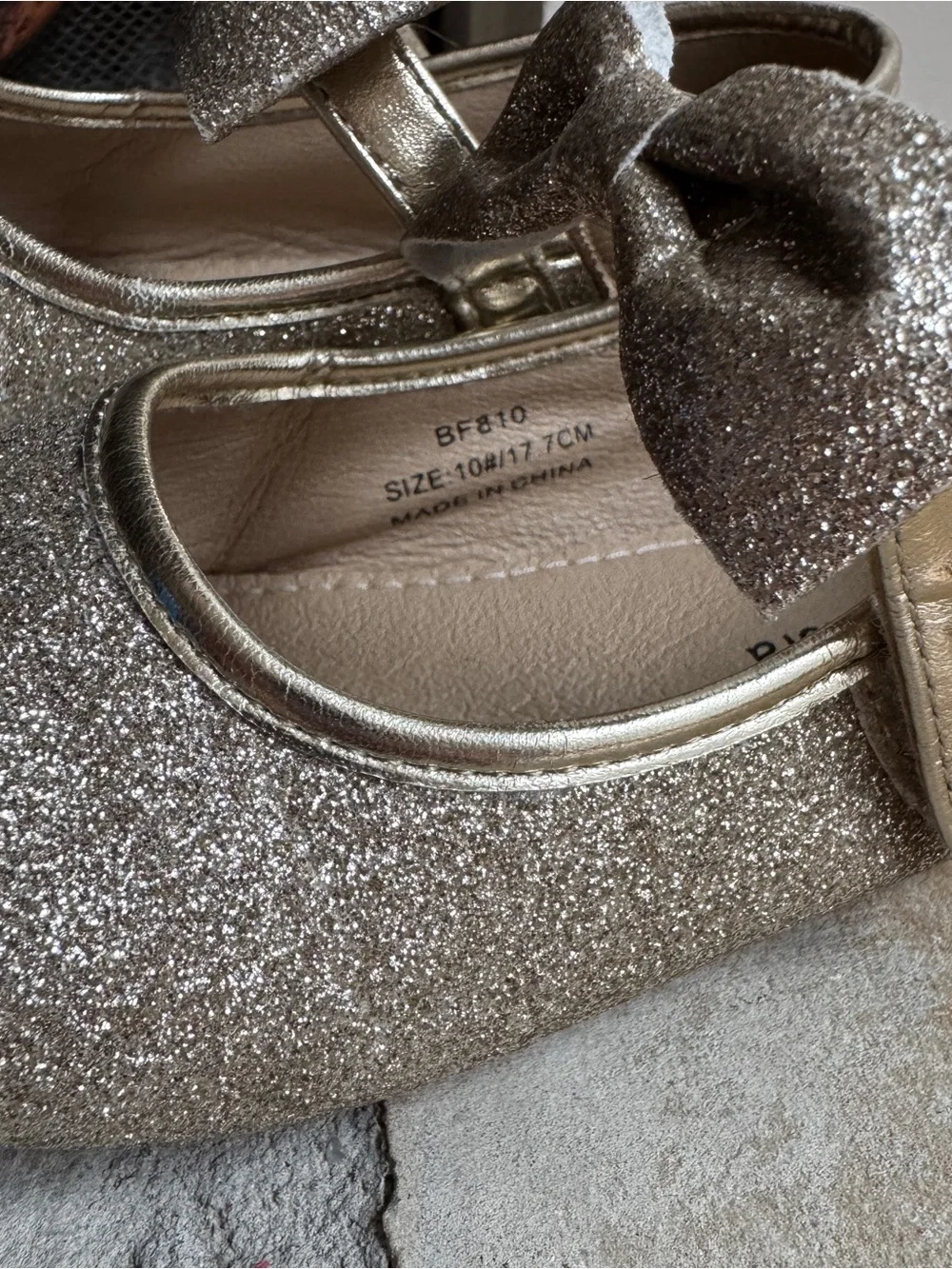 Felix & Flora Toddler Little Girls Dress Shoes Gold Size 10